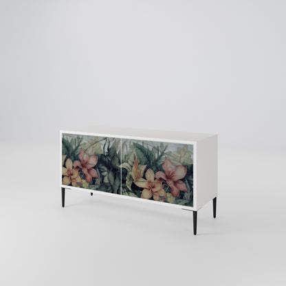 HEAVENLY BLOOM Kompakt TV-bänk med 2 dörrar