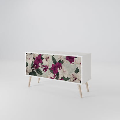 FLOWERET DREAM Kompakt TV-bänk med 2 dörrar