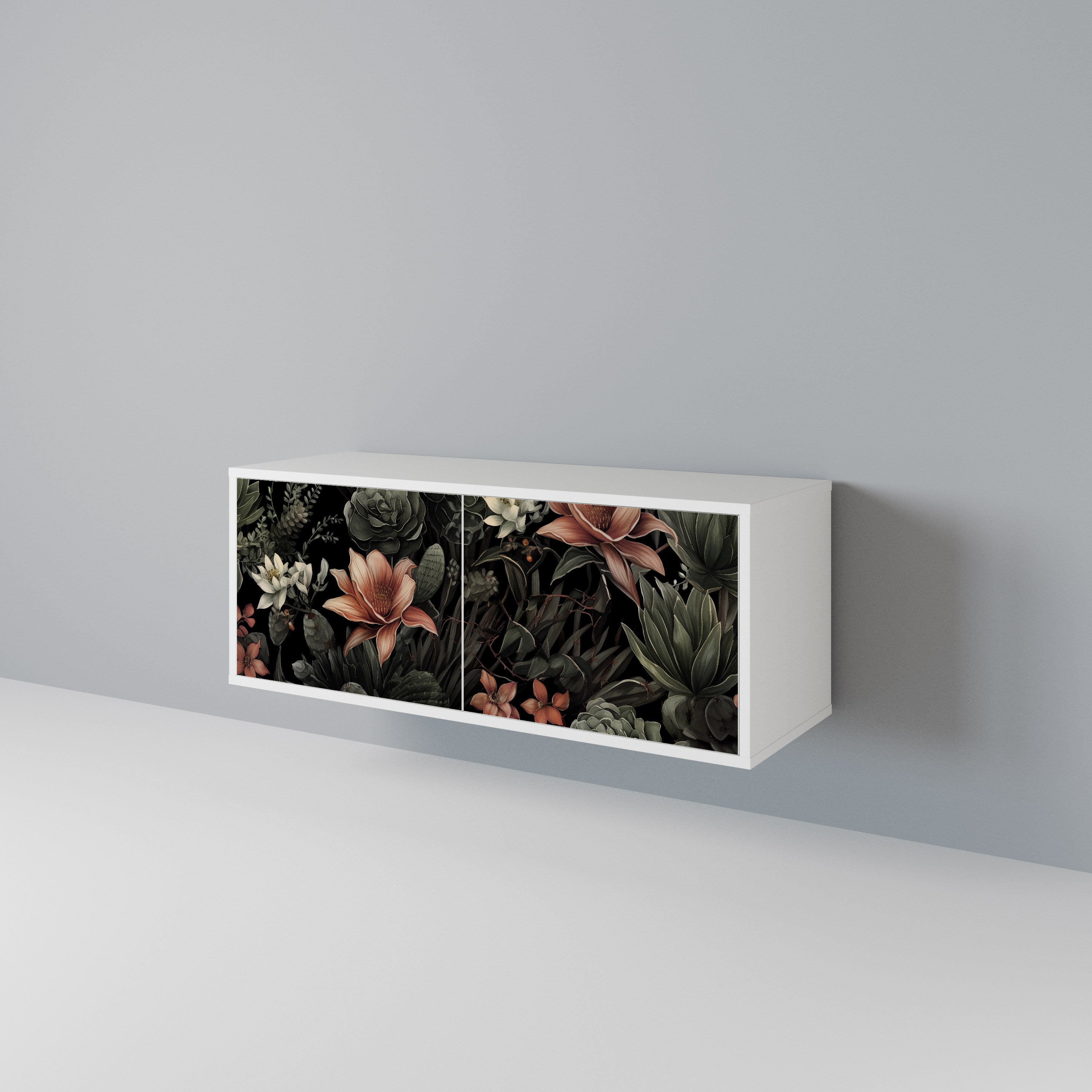 SECRET VERDURE Kompakt TV-bänk med 2 dörrar