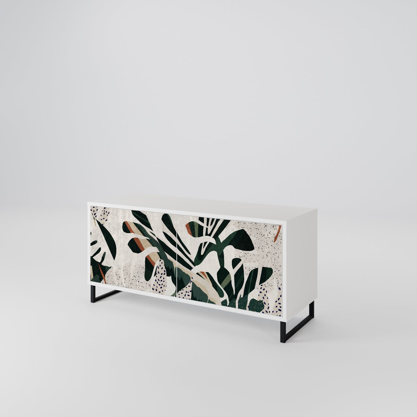 VERDURE FORMATION Kompakt TV-bänk med 2 dörrar