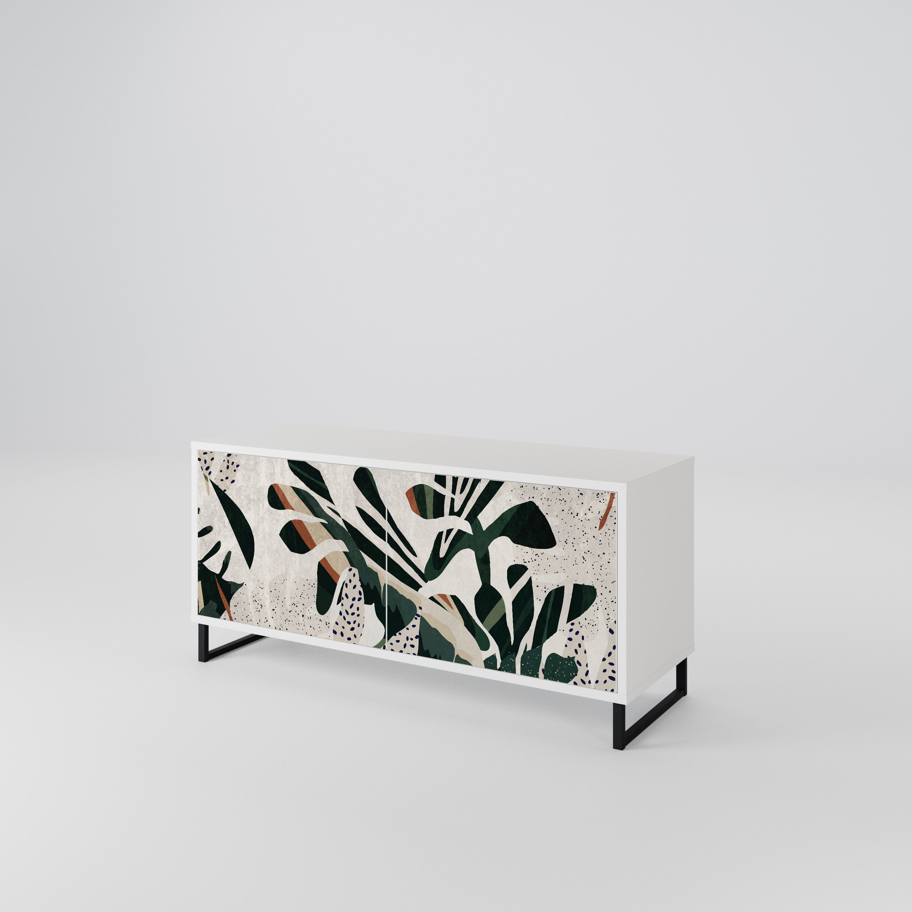 VERDURE FORMATION Kompakt TV-bänk med 2 dörrar