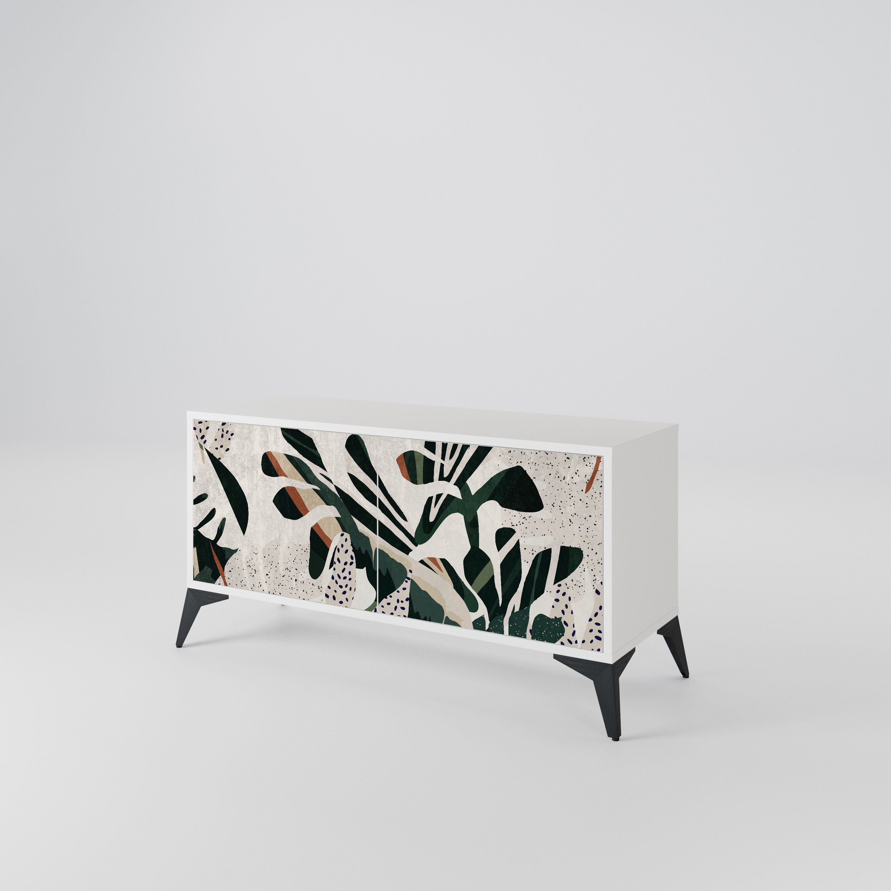 VERDURE FORMATION Kompakt TV-bänk med 2 dörrar