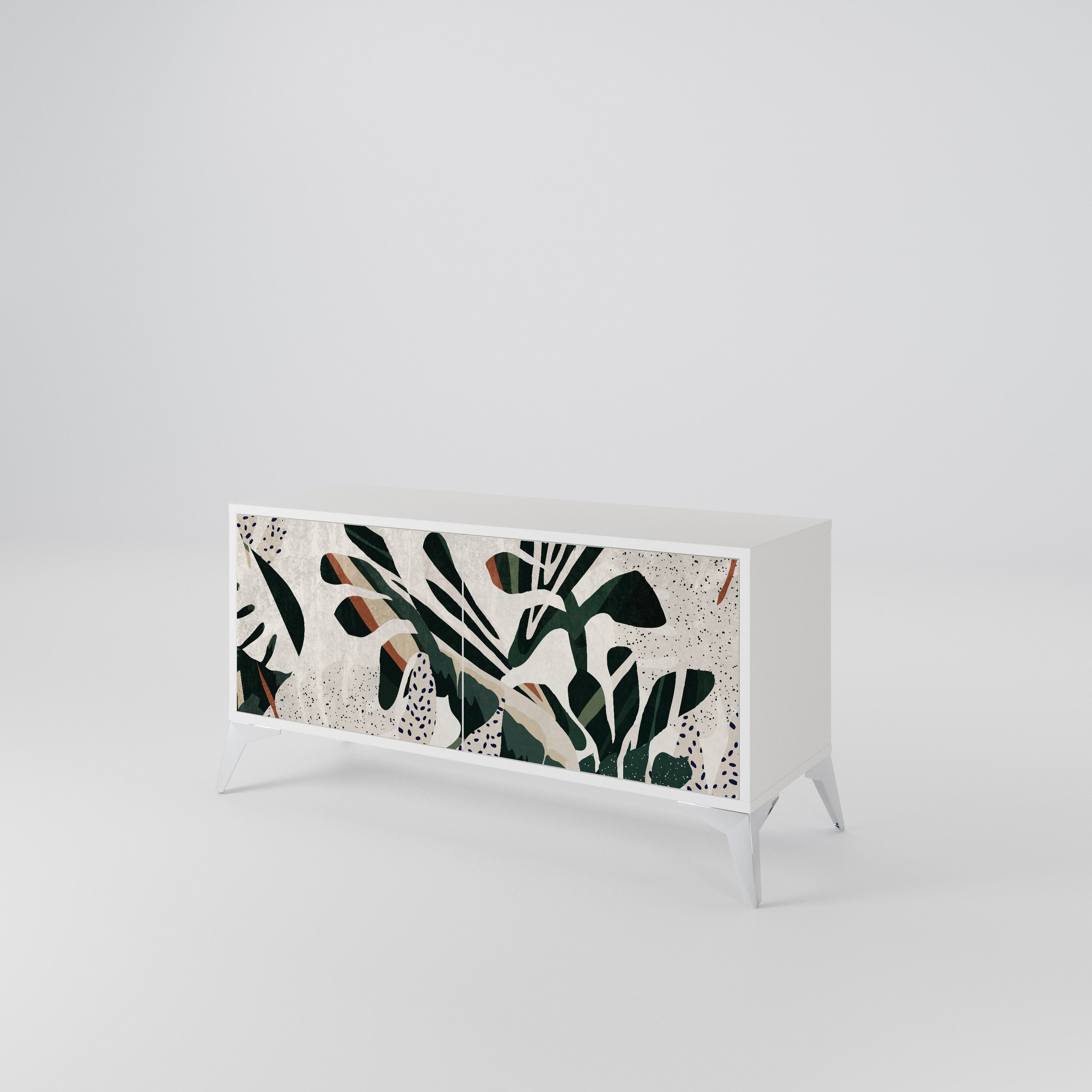 VERDURE FORMATION Kompakt TV-bänk med 2 dörrar