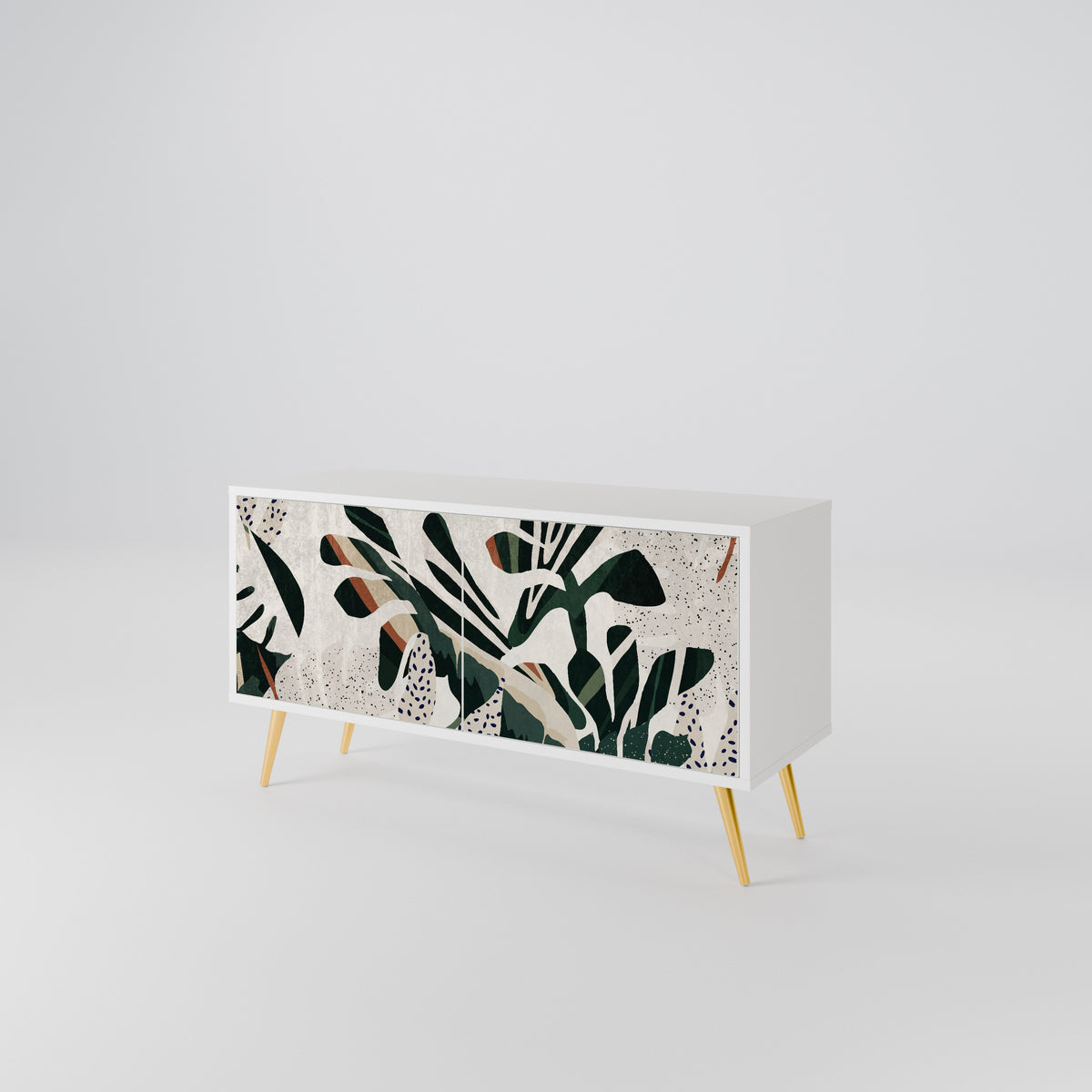 VERDURE FORMATION Kompakt TV-bänk med 2 dörrar