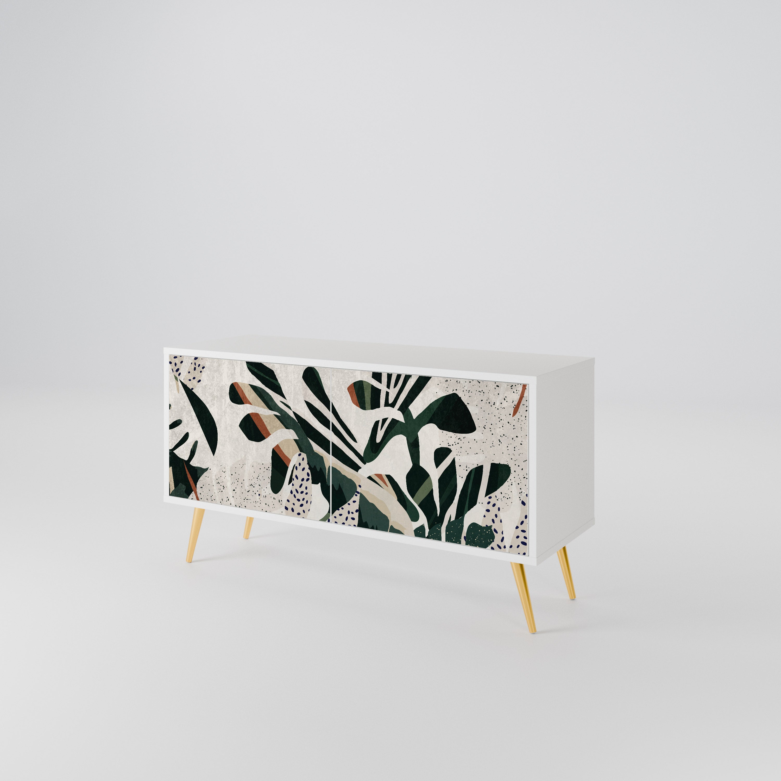VERDURE FORMATION Kompakt TV-bänk med 2 dörrar