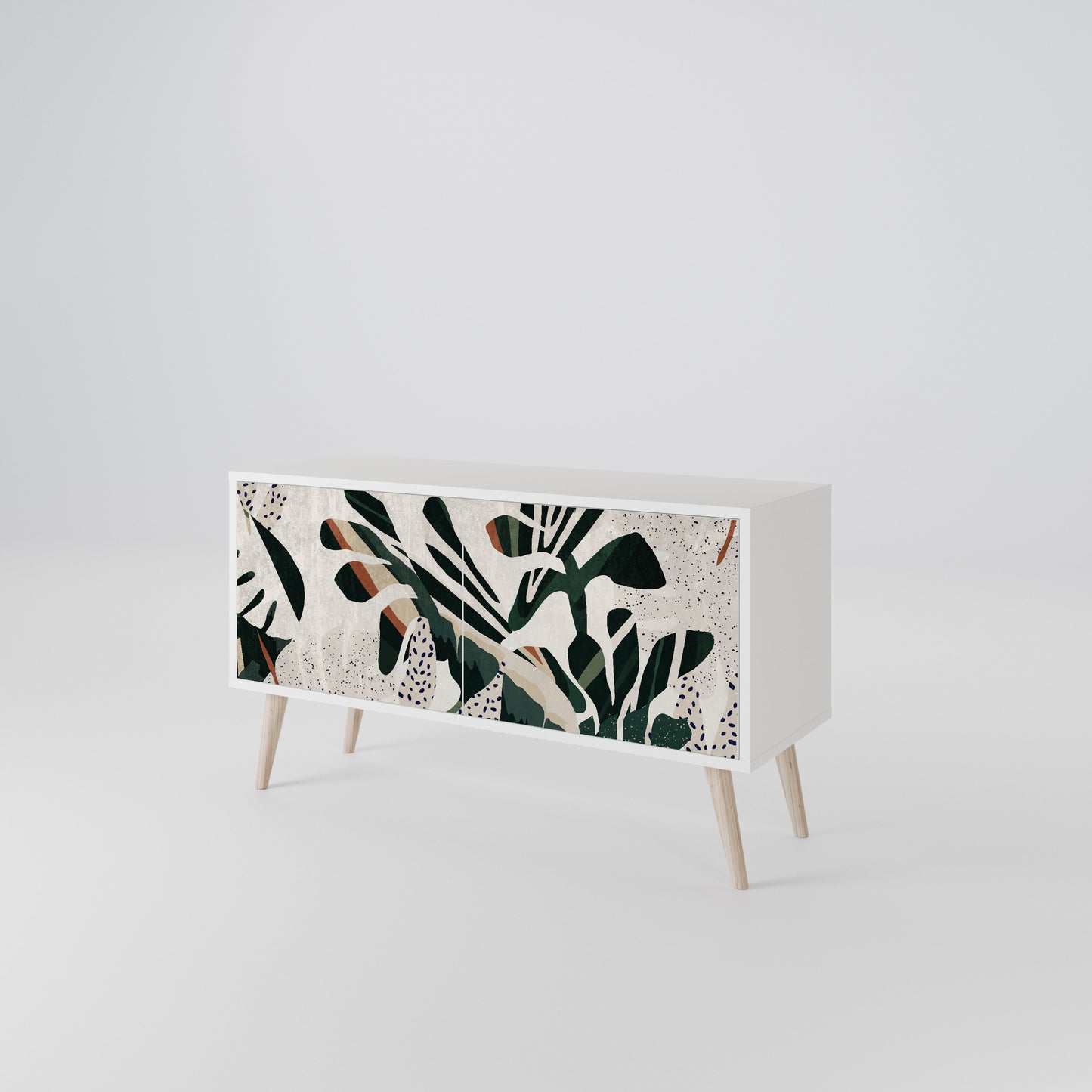 VERDURE FORMATION Kompakt TV-bänk med 2 dörrar