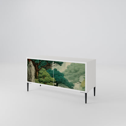 VERDURE ABYSS Kompakt TV-bänk med 2 dörrar