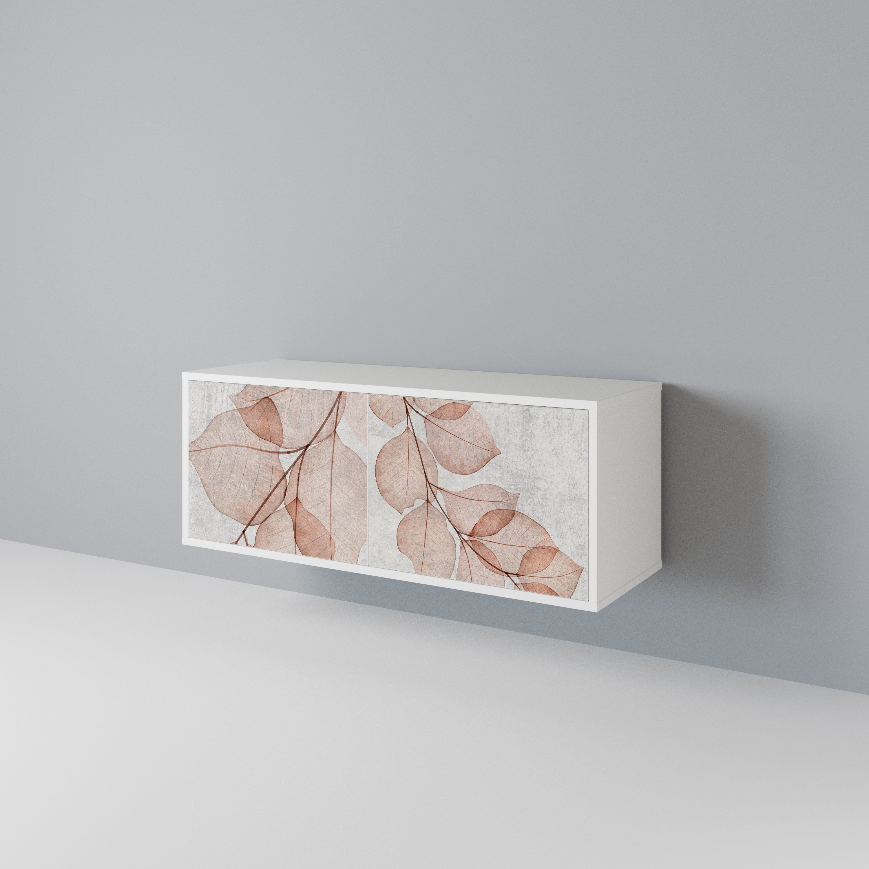 AUTUMN FRAGILITY Kompakt TV-bänk med 2 dörrar