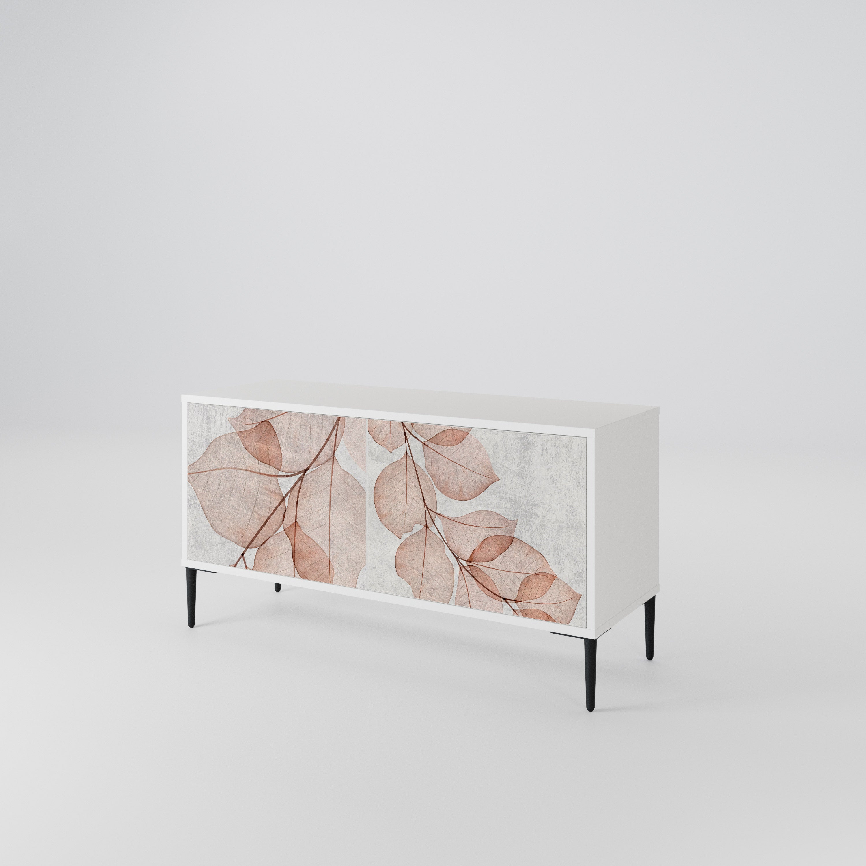 AUTUMN FRAGILITY Kompakt TV-bänk med 2 dörrar