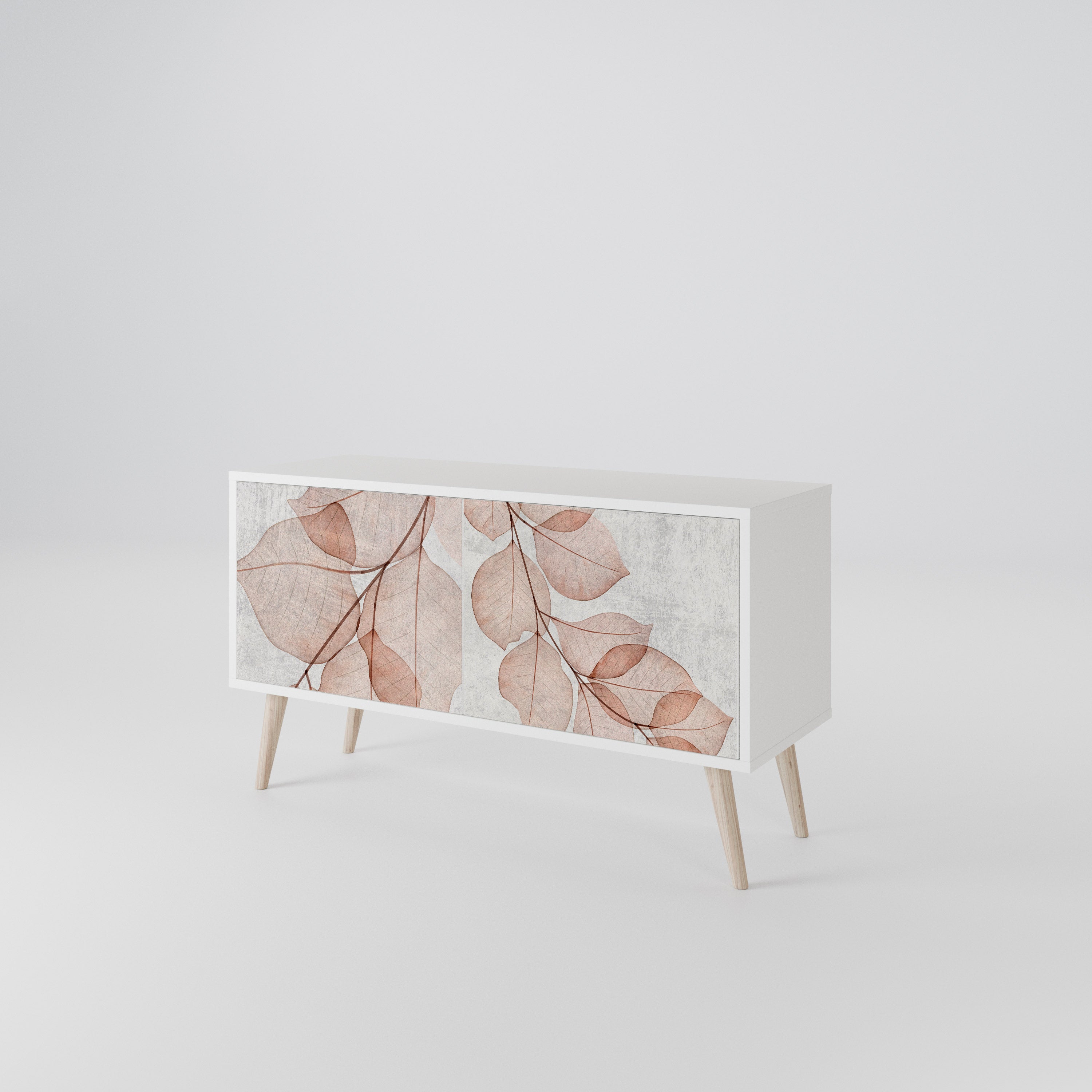 AUTUMN FRAGILITY Kompakt TV-bänk med 2 dörrar