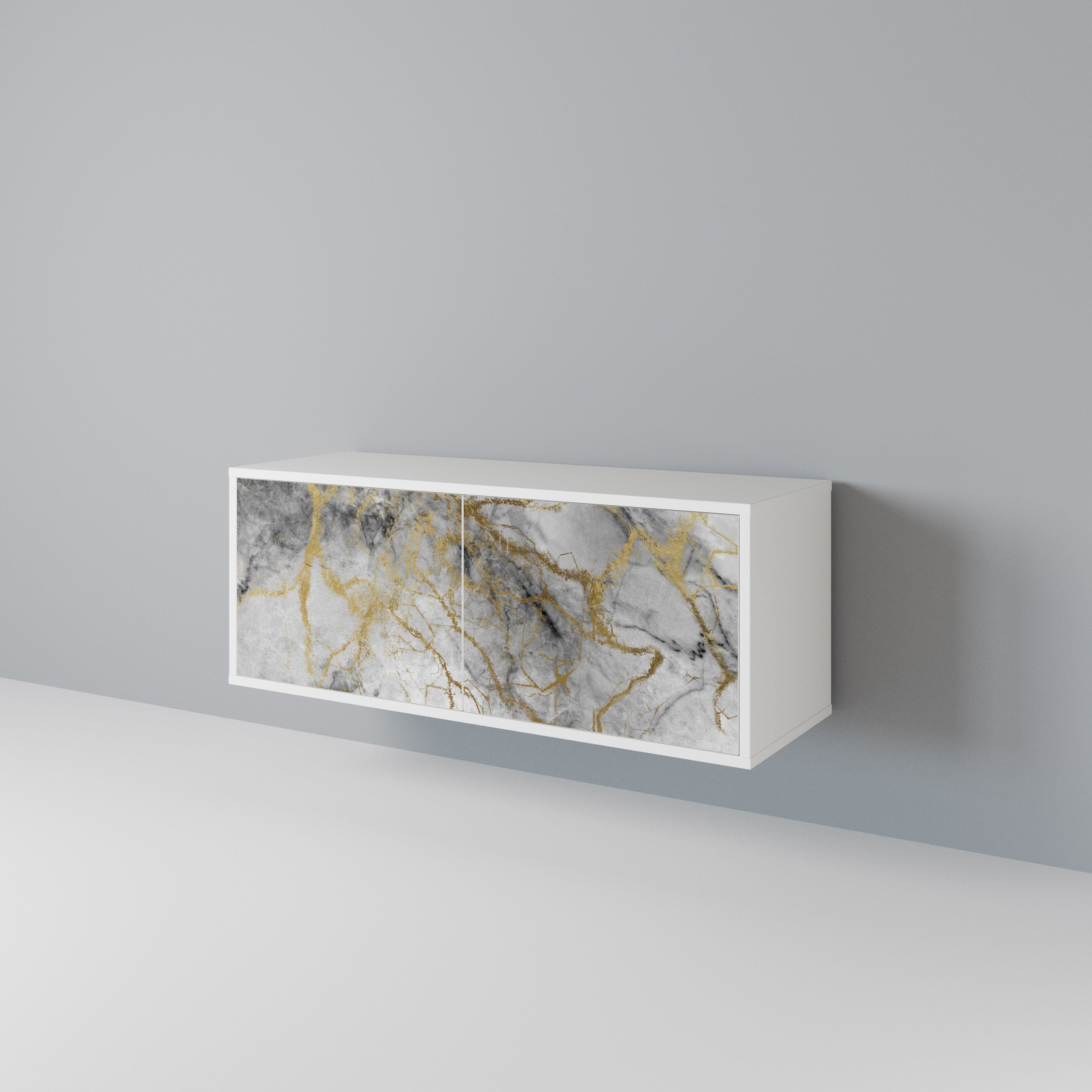 TIMELESS GLIDE Kompakt TV-bänk med 2 dörrar