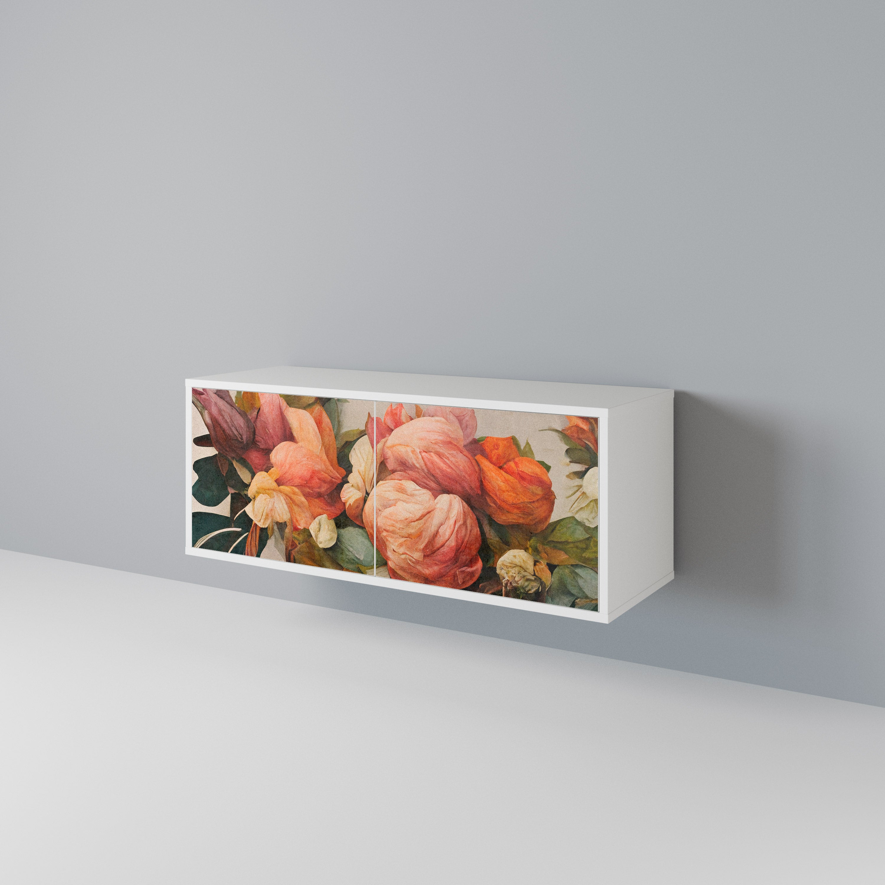 STYLISH BEAUTY Kompakt TV-bänk med 2 dörrar