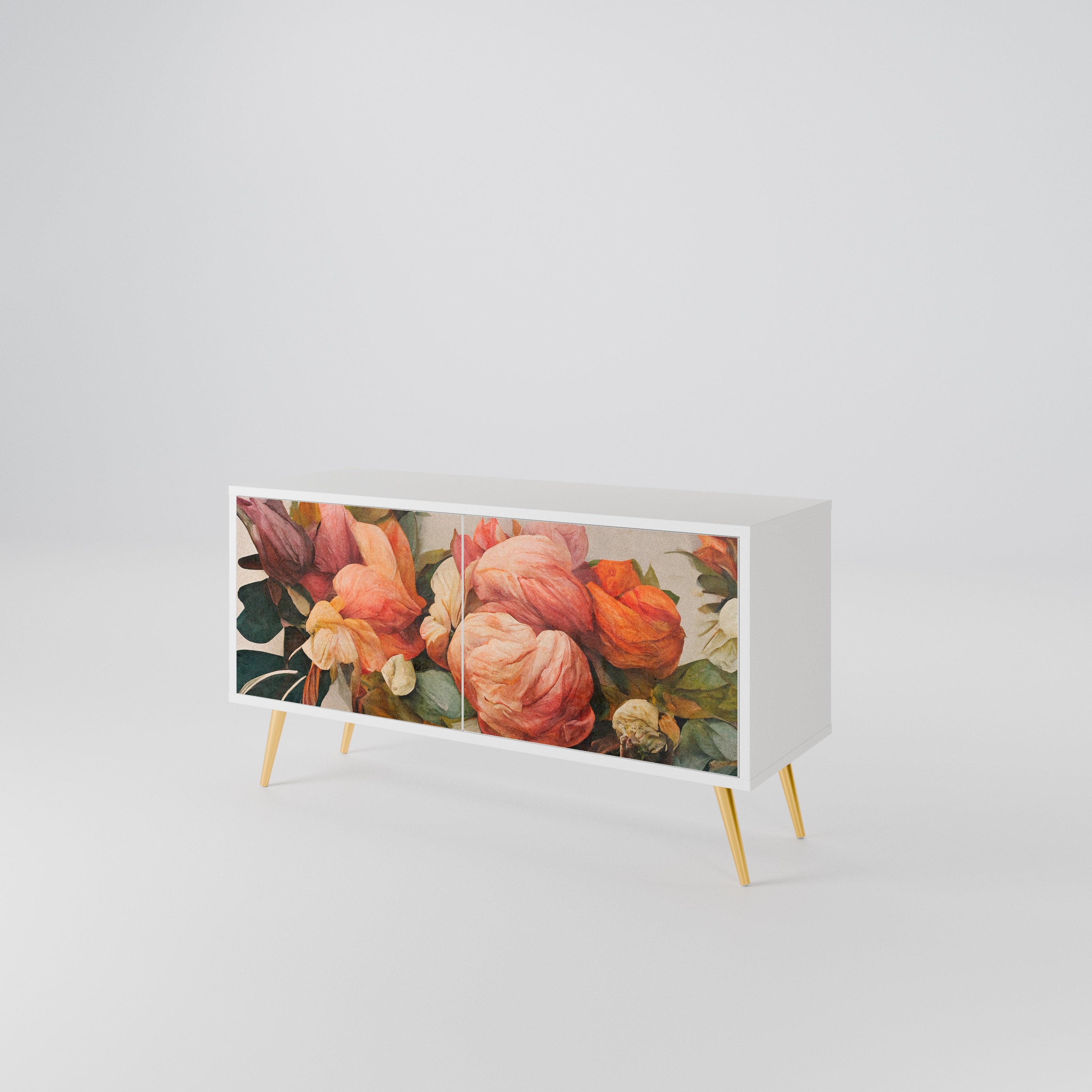 STYLISH BEAUTY Kompakt TV-bänk med 2 dörrar