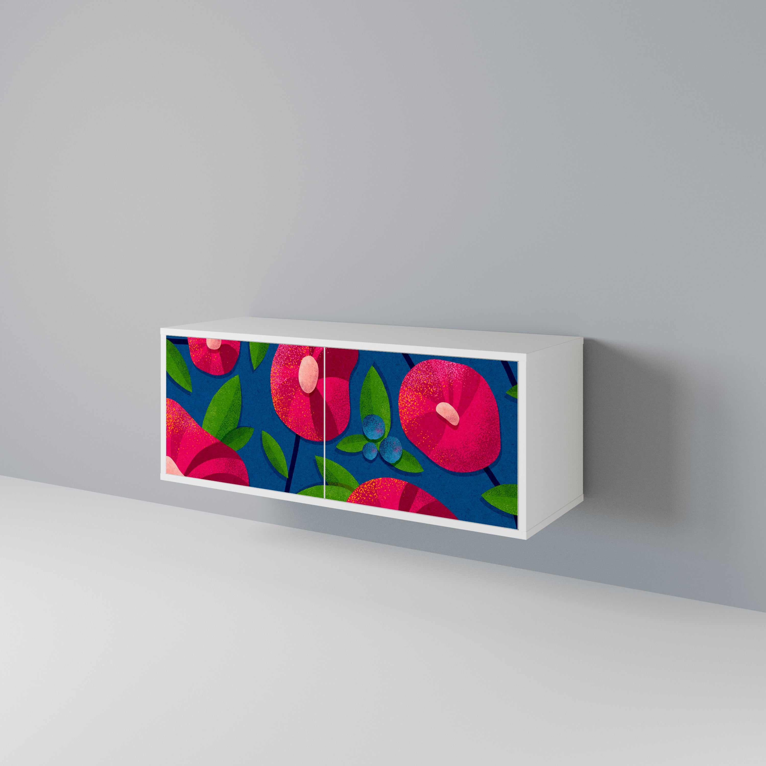 SPRING THOUGHTS Kompakt TV-bänk med 2 dörrar