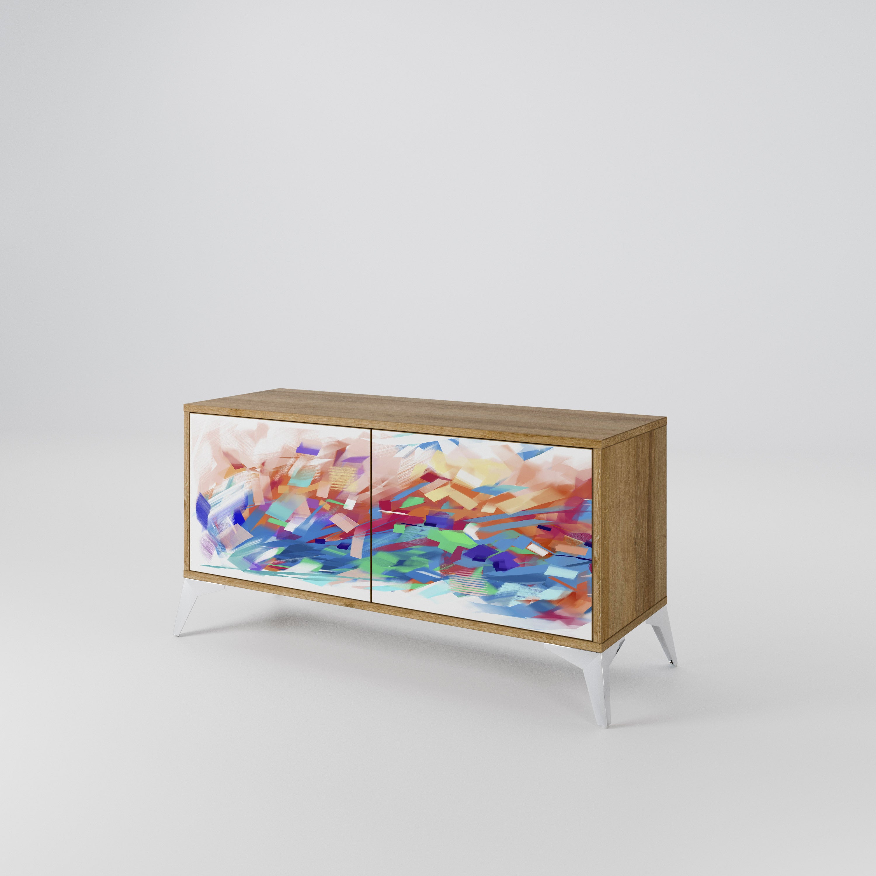 FINESSE MASH-UP Compact 2-Door TV Cabinet
