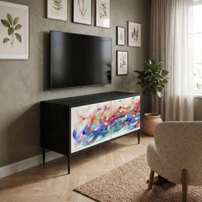 FINESSE MASH-UP Kompakt TV-bänk med 2 dörrar