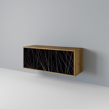 SHIMMER SPIDERGRAM Kompakt TV-bänk med 2 dörrar