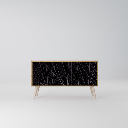 SHIMMER SPIDERGRAM Kompakt TV-bänk med 2 dörrar