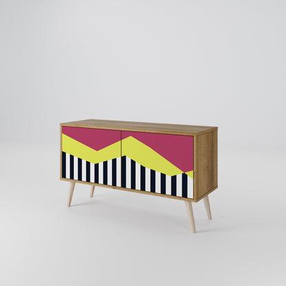 PIANO FANTASY Kompakt TV-bänk med 2 dörrar