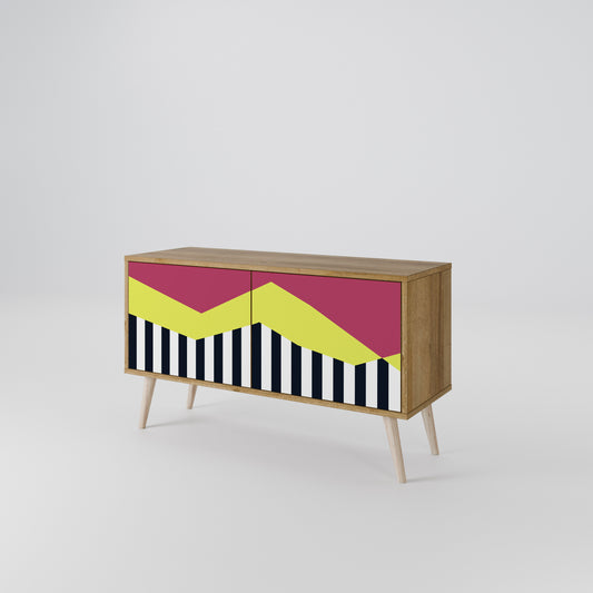 PIANO FANTASY Kompakt TV-bänk med 2 dörrar