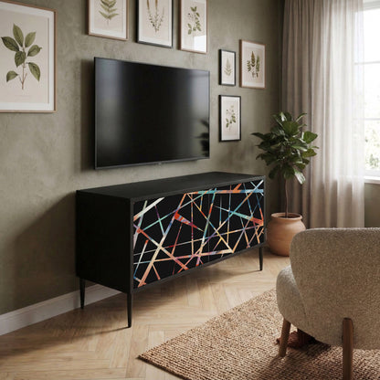 POLYGON VERVE Kompakt TV-bänk med 2 dörrar