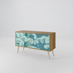 ASIAN SWAY Kompakt TV-bänk med 2 dörrar