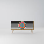 SPECTRA SHOWCASE Kompakt TV-bänk med 2 dörrar