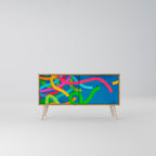 STREAMER TANGLE Compact 2-Door TV Cabinet