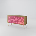 IRREGULAR PINK Compact 2-Door TV Cabinet