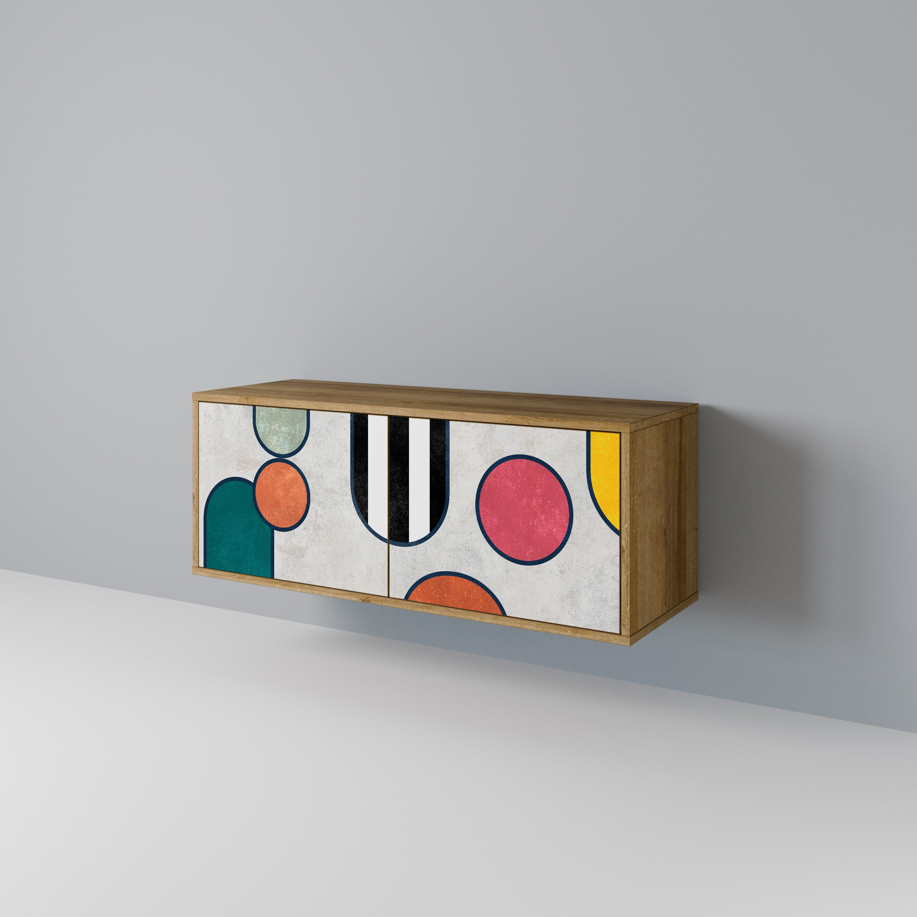 COOL STORY Compact 2-Door TV Cabinet