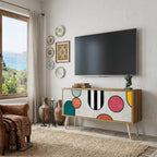 COOL STORY Compact 2-Door TV Cabinet