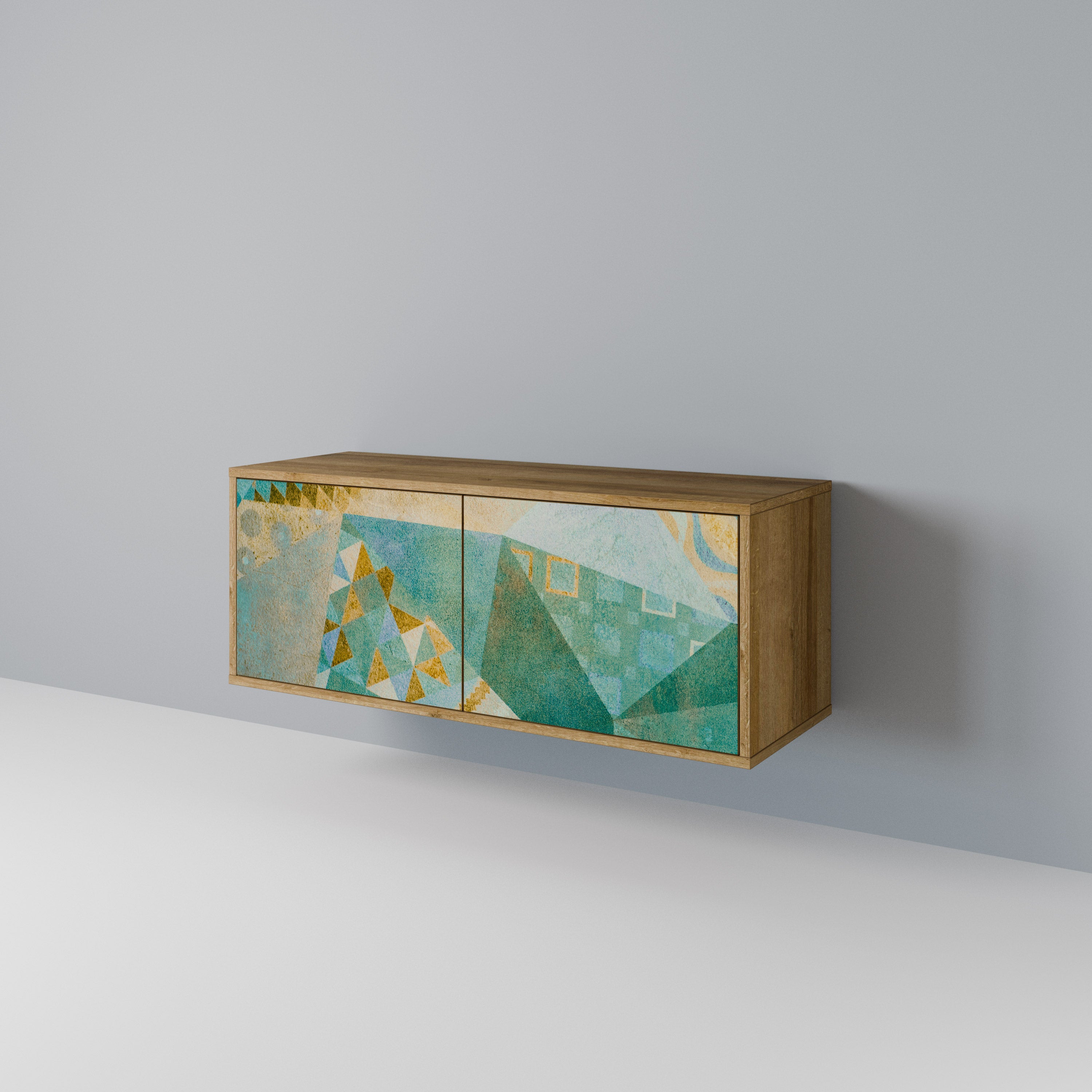 SPECTRUM SPLENDOR Kompakt TV-bänk med 2 dörrar