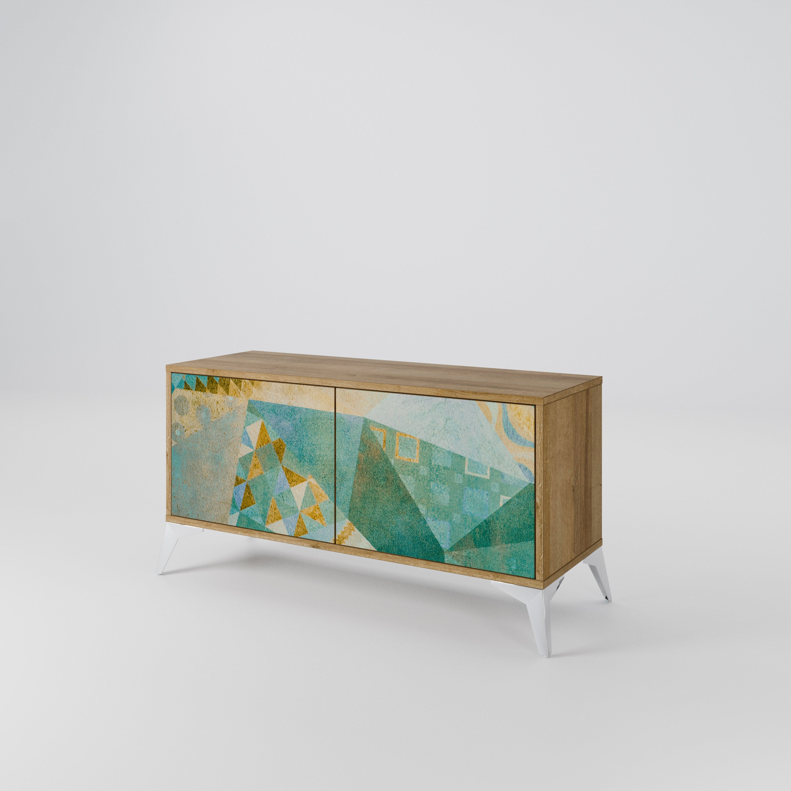 SPECTRUM SPLENDOR Kompakt TV-bänk med 2 dörrar