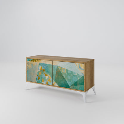 SPECTRUM SPLENDOR Kompakt TV-bänk med 2 dörrar
