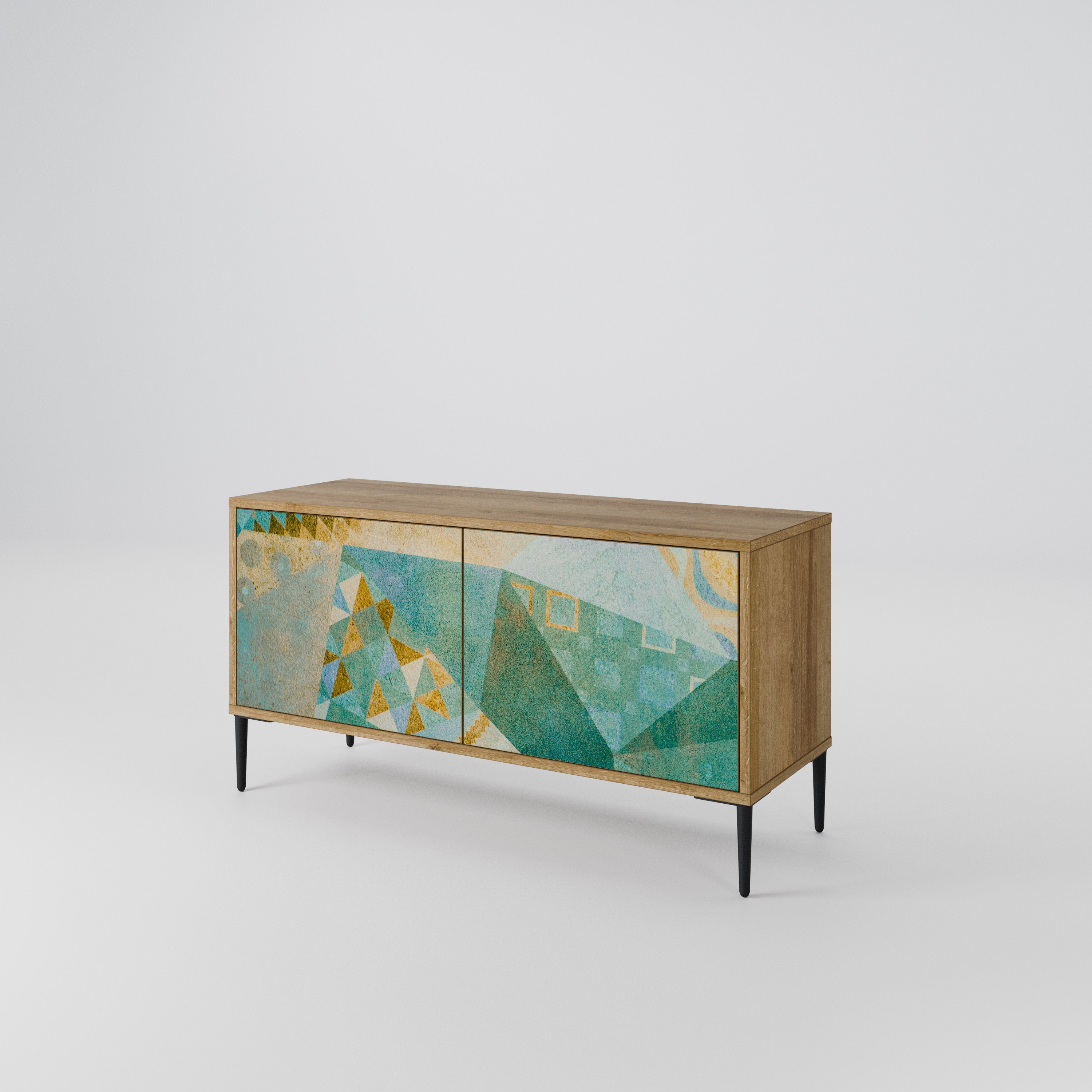 SPECTRUM SPLENDOR Kompakt TV-bänk med 2 dörrar