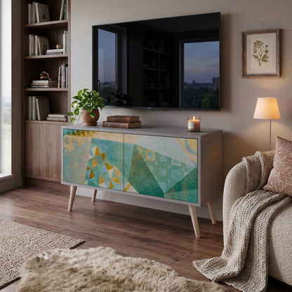 SPECTRUM SPLENDOR Kompakt TV-bänk med 2 dörrar