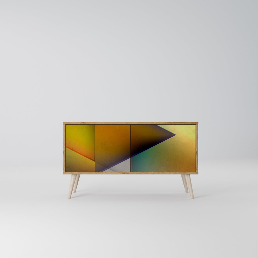 PIERCING SHARPNESS Compact 2-Door TV Cabinet