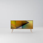 PIERCING SHARPNESS Compact 2-Door TV Cabinet