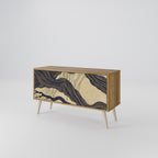 UNIFIED FRAGMENTS Kompakt TV-bänk med 2 dörrar