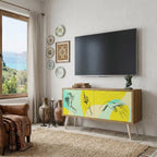 BODY LANGUAGE Compact 2-Door TV Cabinet
