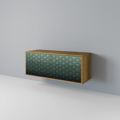 ORNAMENTAL GLIMMER Kompakt TV-bänk med 2 dörrar