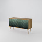 ORNAMENTAL GLIMMER Kompakt TV-bänk med 2 dörrar