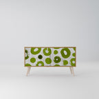 GREEN RHAPSODY Compact 2-Door TV Cabinet