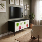 COLORFUL COSMOS Kompakt TV-bänk med 2 dörrar