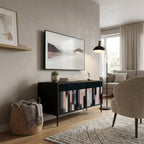 COLLAGE OF RECTANGLES Kompakt TV-bänk med 2 dörrar