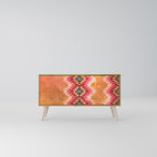 INDIAN FOLK Kompakt TV-bänk med 2 dörrar