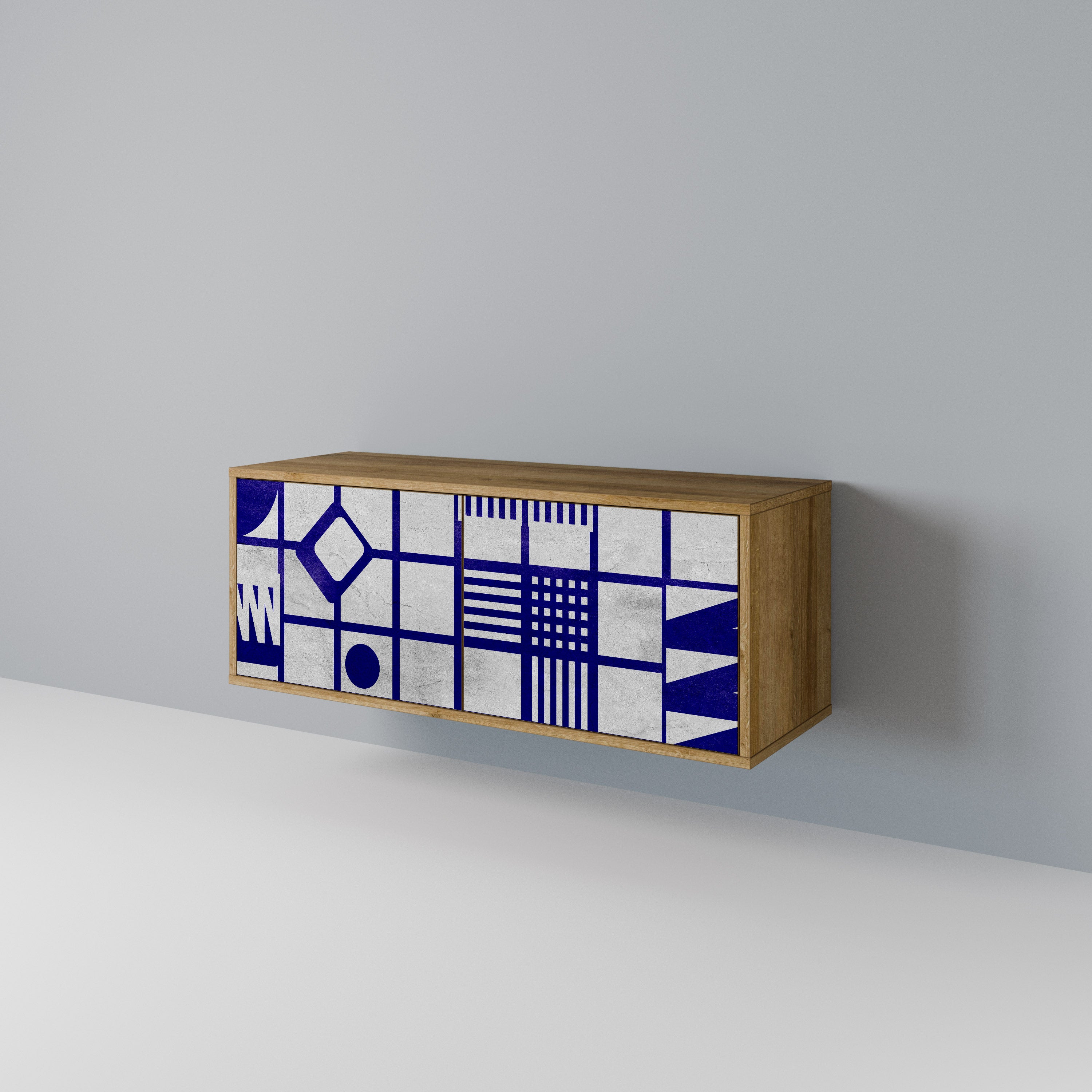 THE RIGHT PLACES Compact 2-Door TV Cabinet