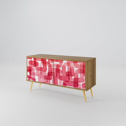 KALEIDOSCOPIC CUBISM Compact 2-Door TV Cabinet