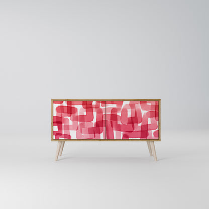 KALEIDOSCOPIC CUBISM Compact 2-Door TV Cabinet