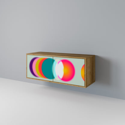 SYMPHONY OF COLORS Compact 2-Door TV Cabinet